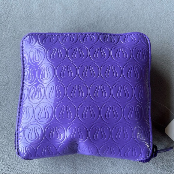 Lululemon ~ Go-Go Shopper ~ Purple ~ Cloth Reusable Zip Up Shopping Bag ~ NWT - Picture 3 of 13